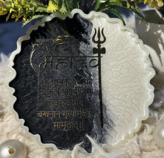 Customvilla Mahadev Resin Art – Divine Lord Shiva Wall & Table Décor