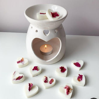 Heart Shaped Mini Personalized Candles