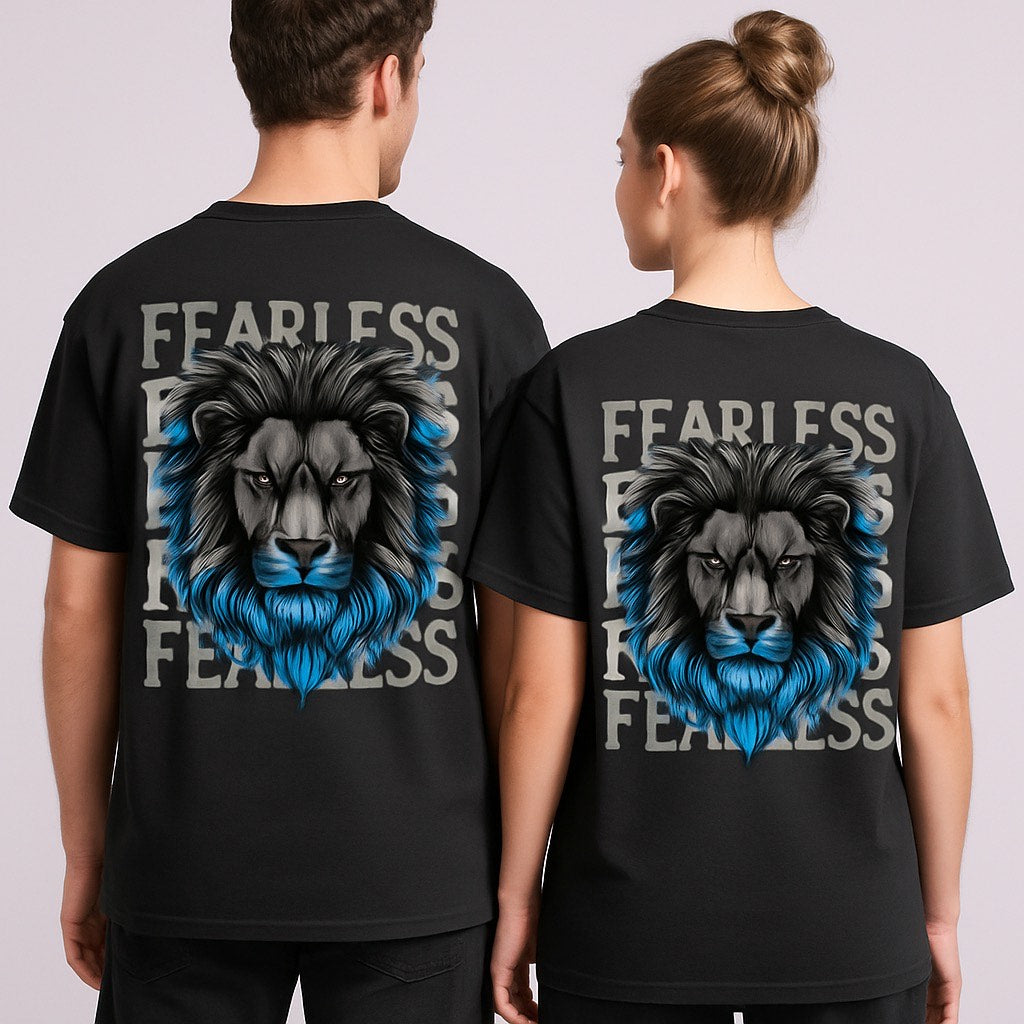 CustomVilla Oversized Graphic T-Shirt | Unisex Cotton T-shirt