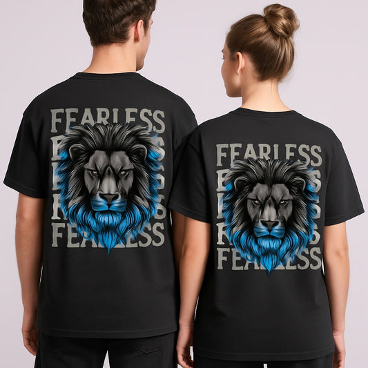 CustomVilla Oversized Graphic T-Shirt | Unisex Cotton T-shirt