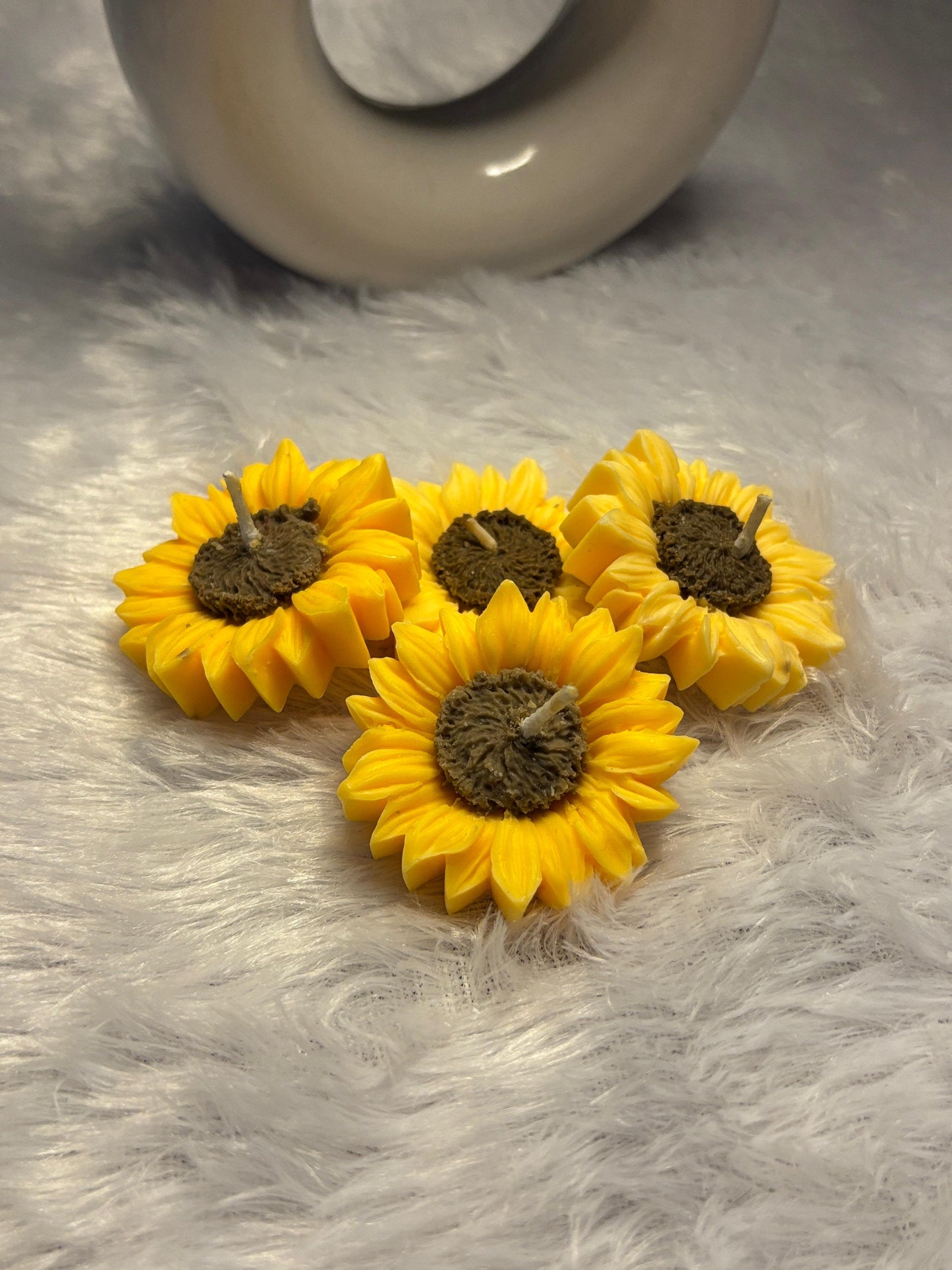 Sunflower Floating Candle – Brighten Your Space with Blooming Warmth | CustomVilla