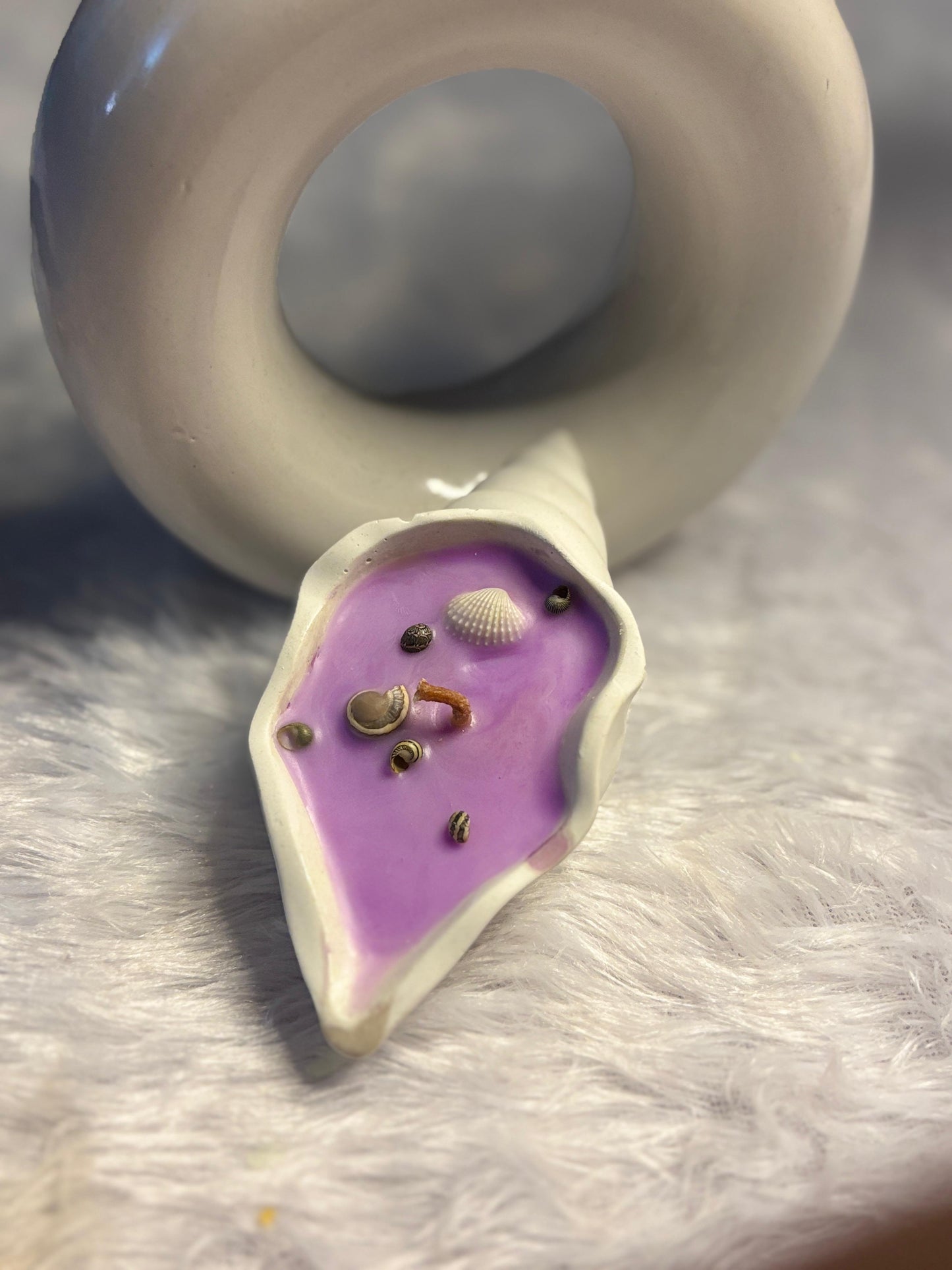 Sea Shell Candle – Handcrafted Decorative Scented Candle | CustomVilla