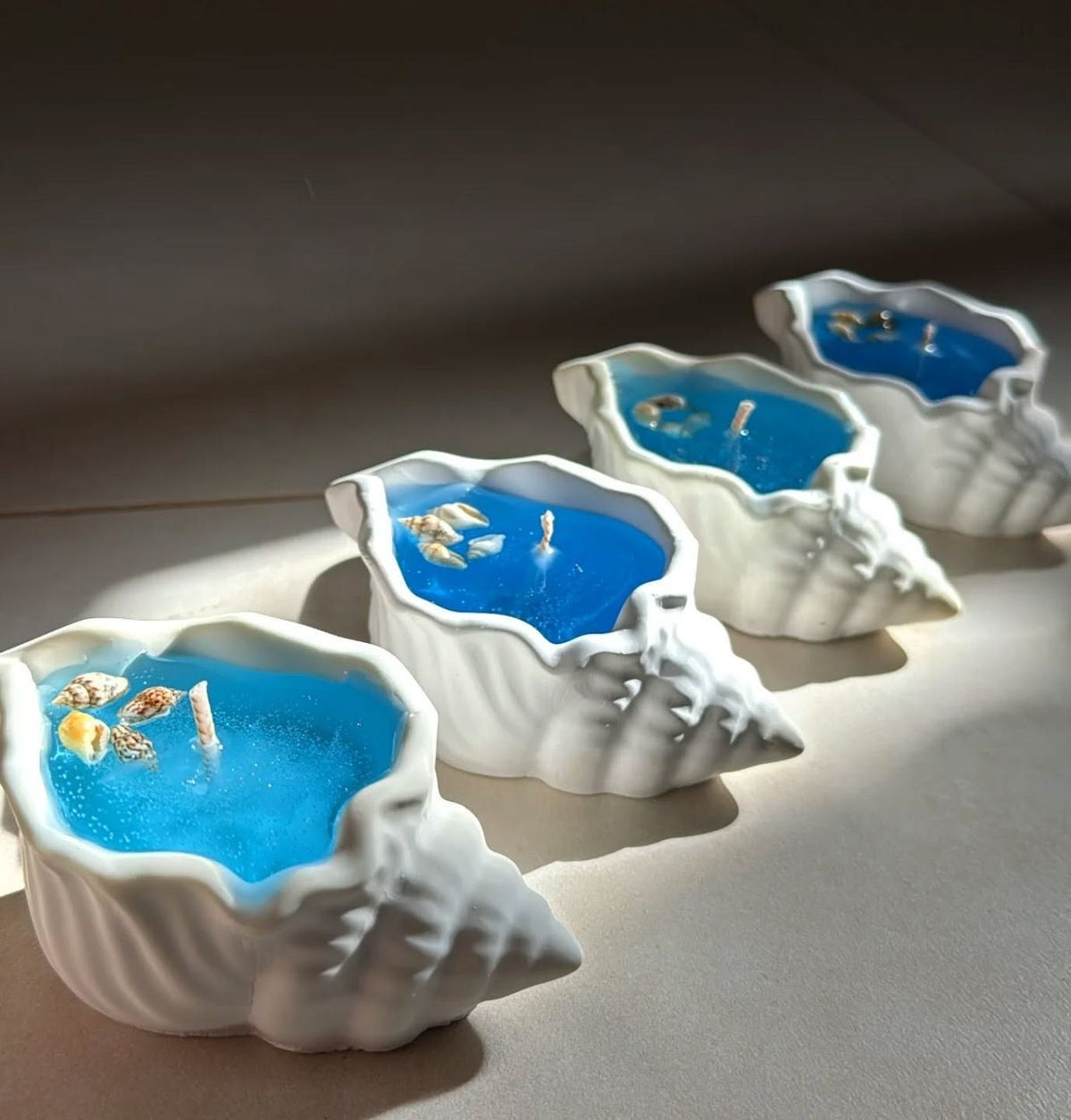 Sea Shell Candle – Handcrafted Decorative Scented Candle | CustomVilla