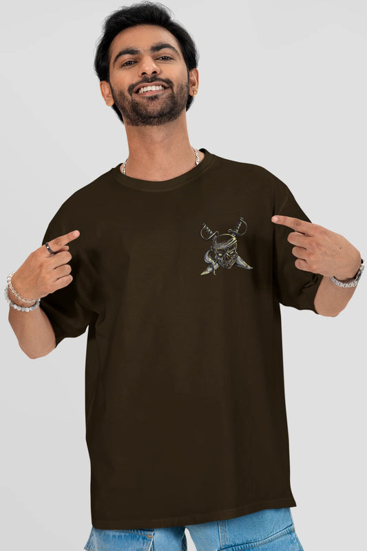 Monster Inside Oversized Drop Shoulder T-Shirt | 100% Cotton Baggy Fit