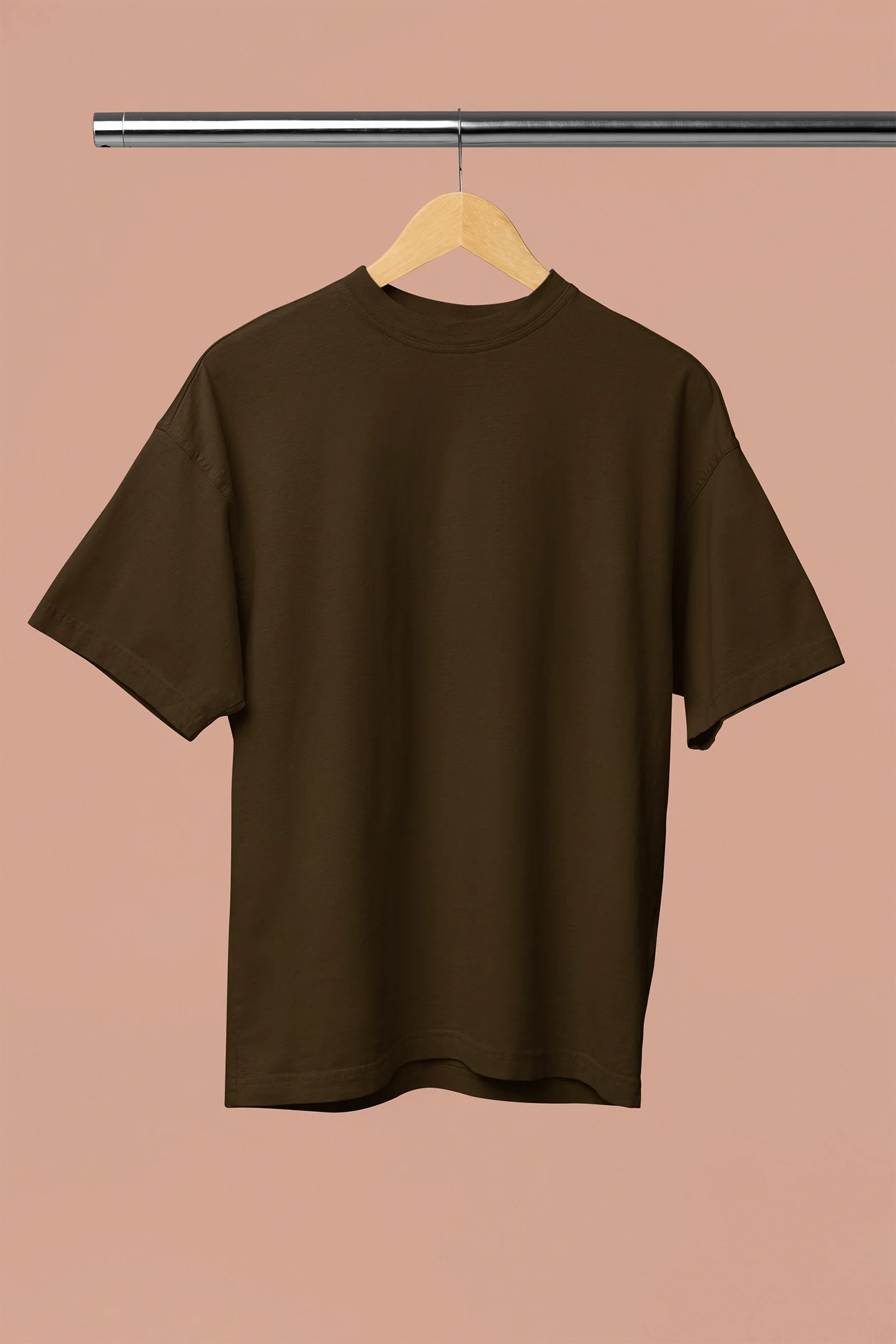 CustomVilla Break Rules Printed Oversized Drop Shoulder T-Shirt