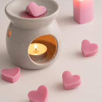 Heart Shaped Mini Personalized Candles